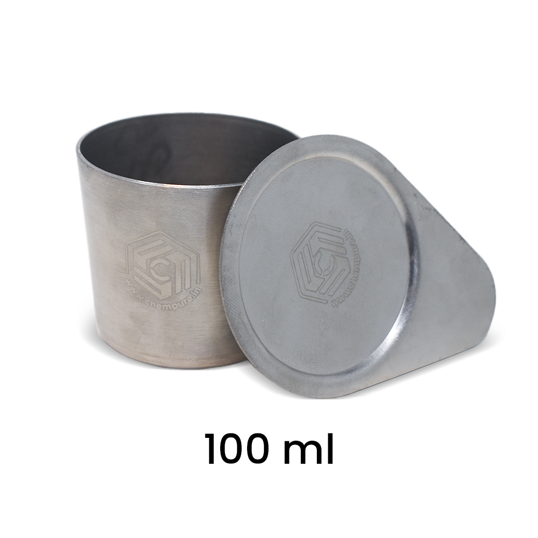 Nickel Crucible with Lid