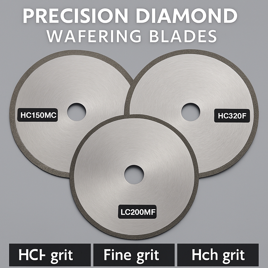 High Quality Diamond & cBN Wafering Blades for all 1/2" Arbor Precision Cut-Off Saws