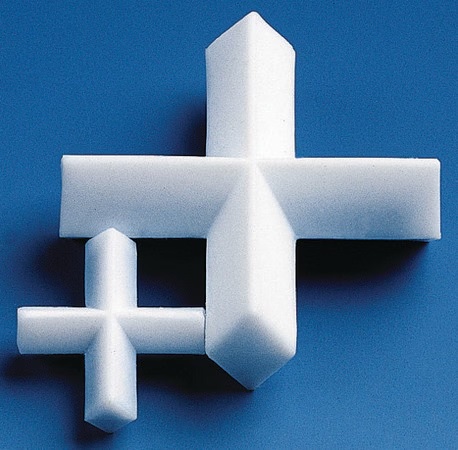 Cross Head Magnetic Stirring Bar suitable for Round Bottom Flasks, Test tubes & Cylinders