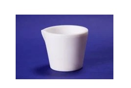 PTFE Evaporating Dish Conical Shape with Spout