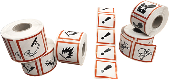 Labels, Hazardous Substance, GHS Labels