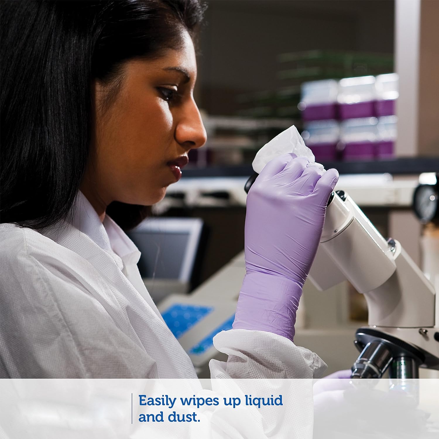 Kimwipes Delicate Equipment Wiping Cloth, Anti Stat, Low Lint, 280 Sheets/box, Labs & General Purpose Wipes (34155-00)