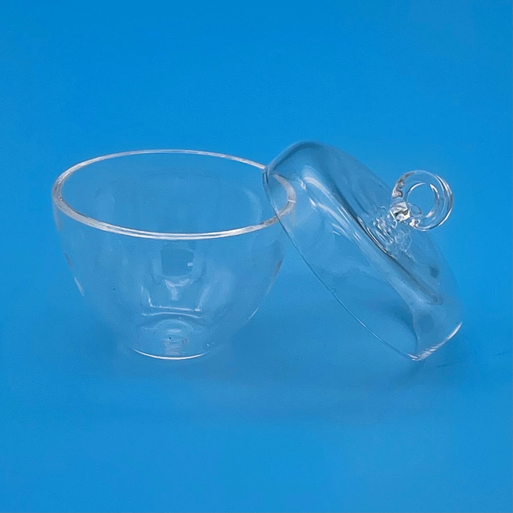 Quartz Crucible With & Without Lid, High and Low Form