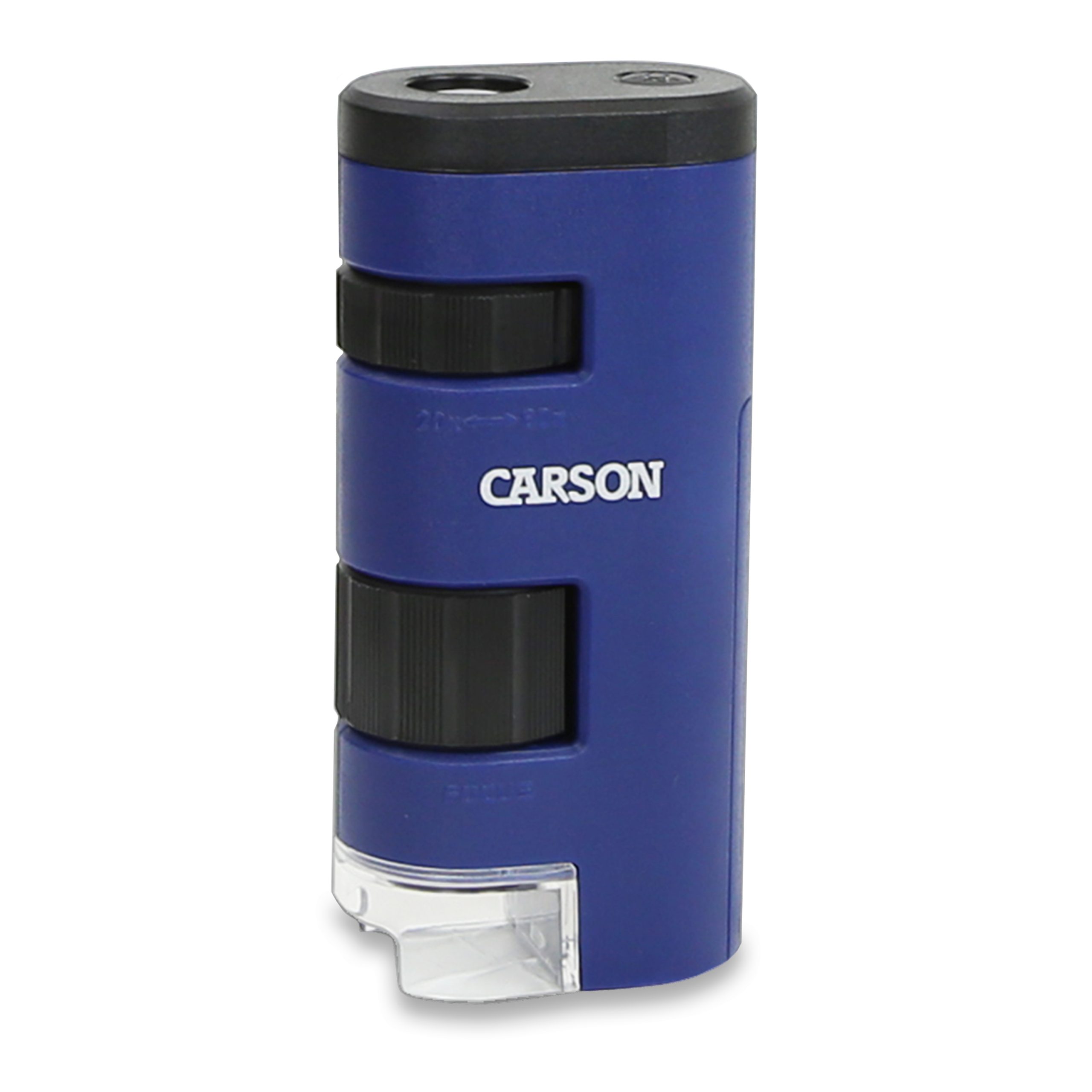 CARSON Pocket Micro™ 20x-60x LED Lit Zoom Lightweight Pocket Microscope MM-450