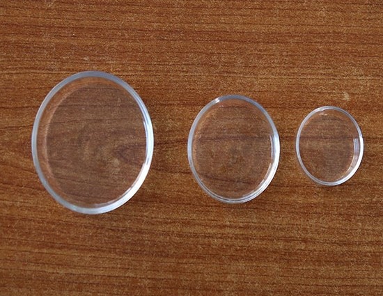 Quartz Dish, 15 mm Height