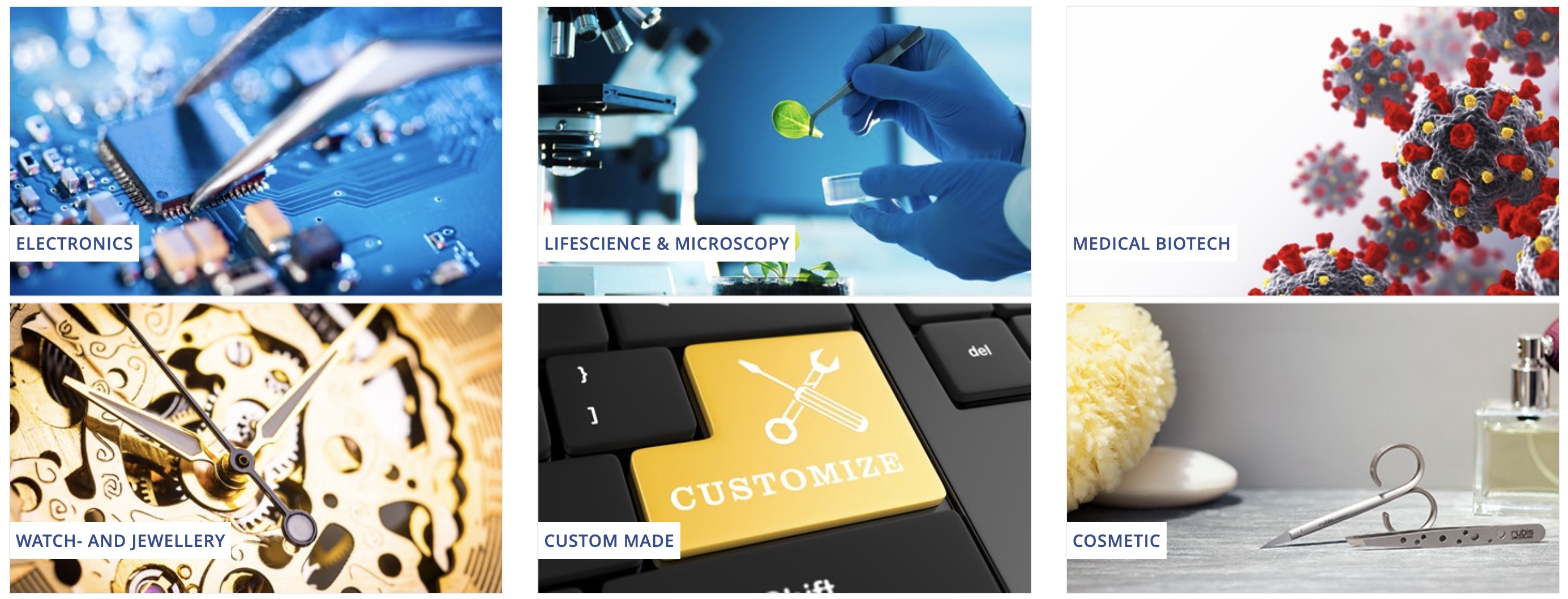 Ultra Fine, Straight Pointed High Precision Tweezers