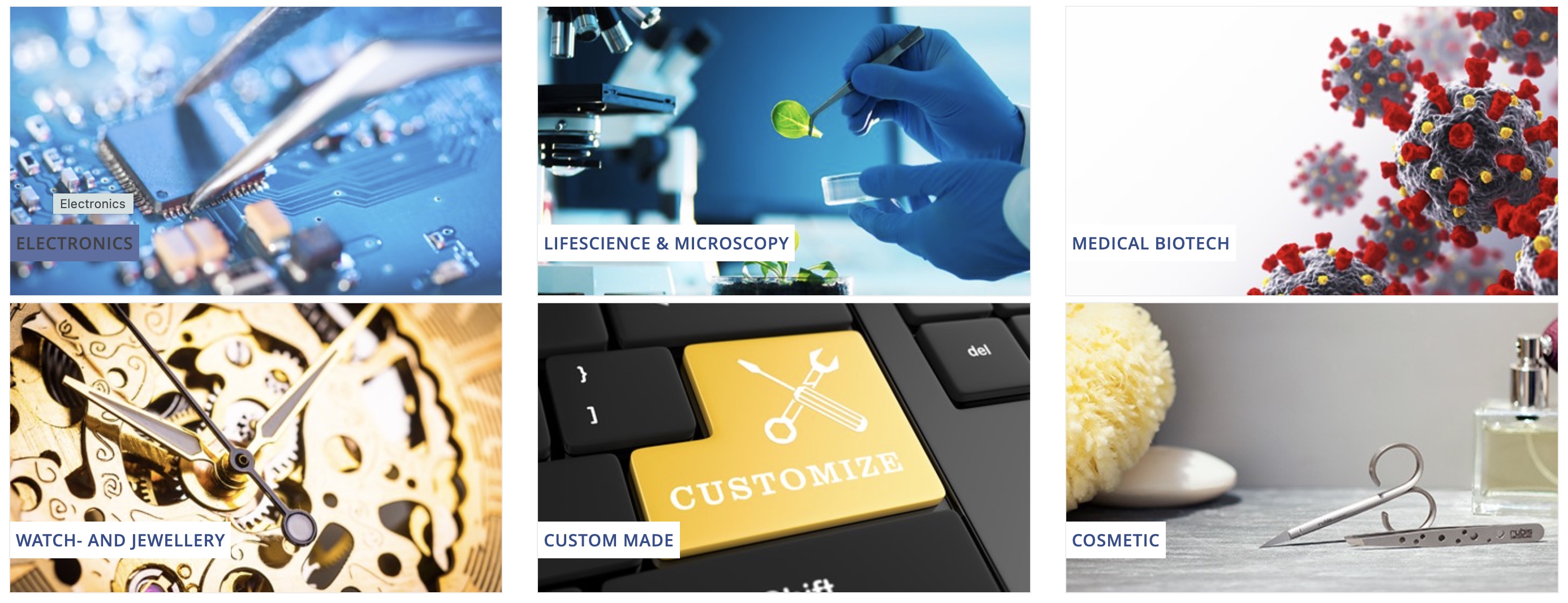 Sturdy, Strong, Pointed High Precision Tweezers