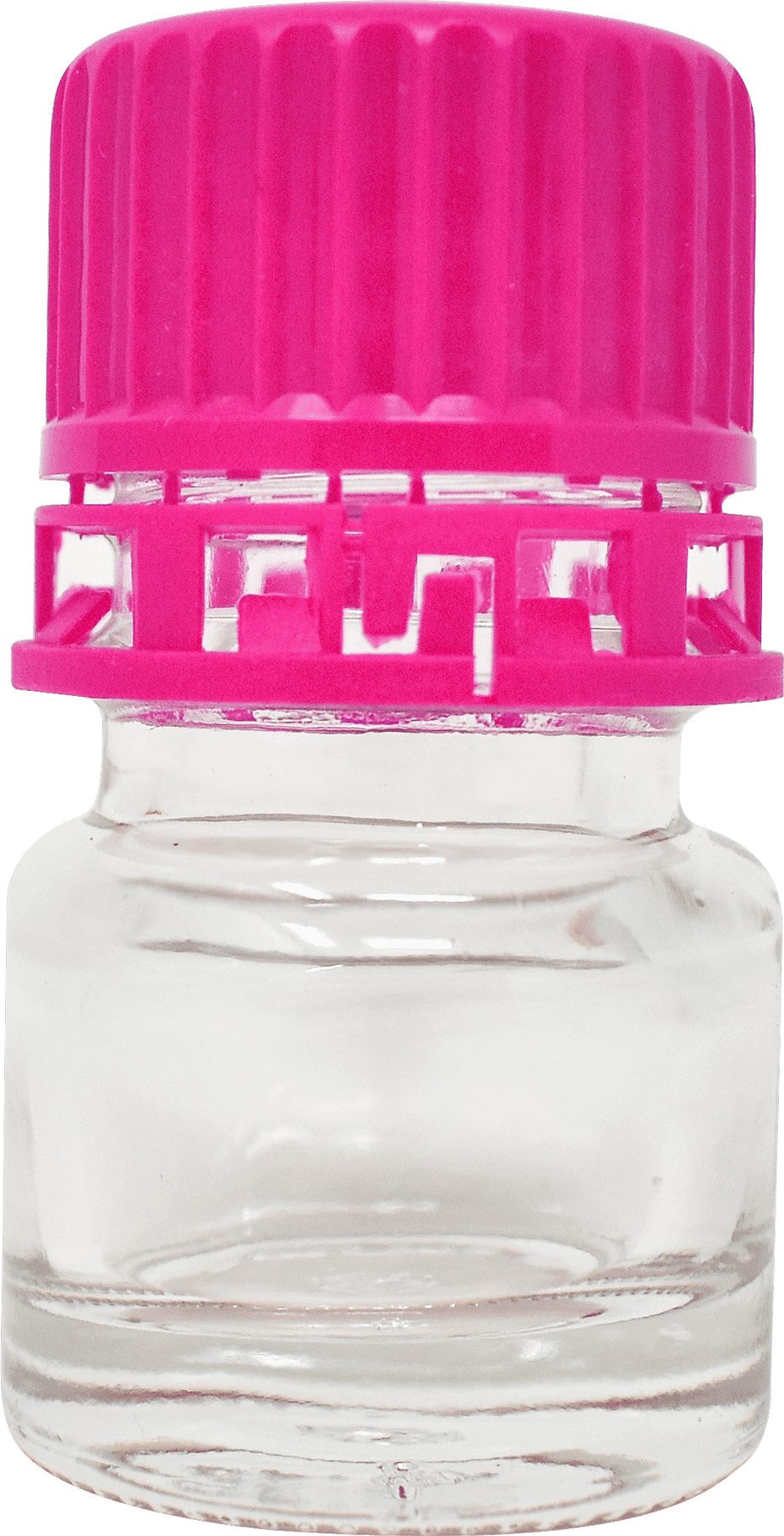 10ml Clear Wide Mouth Chemical Storage / Shipment Bottles with Tamper Evident 27mm Caps, Leak Proof, Smartottles®