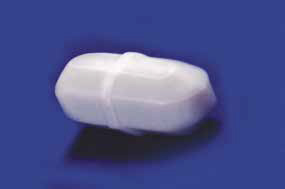 Octagonal Magnetic Stirring Bars, with pivot ring