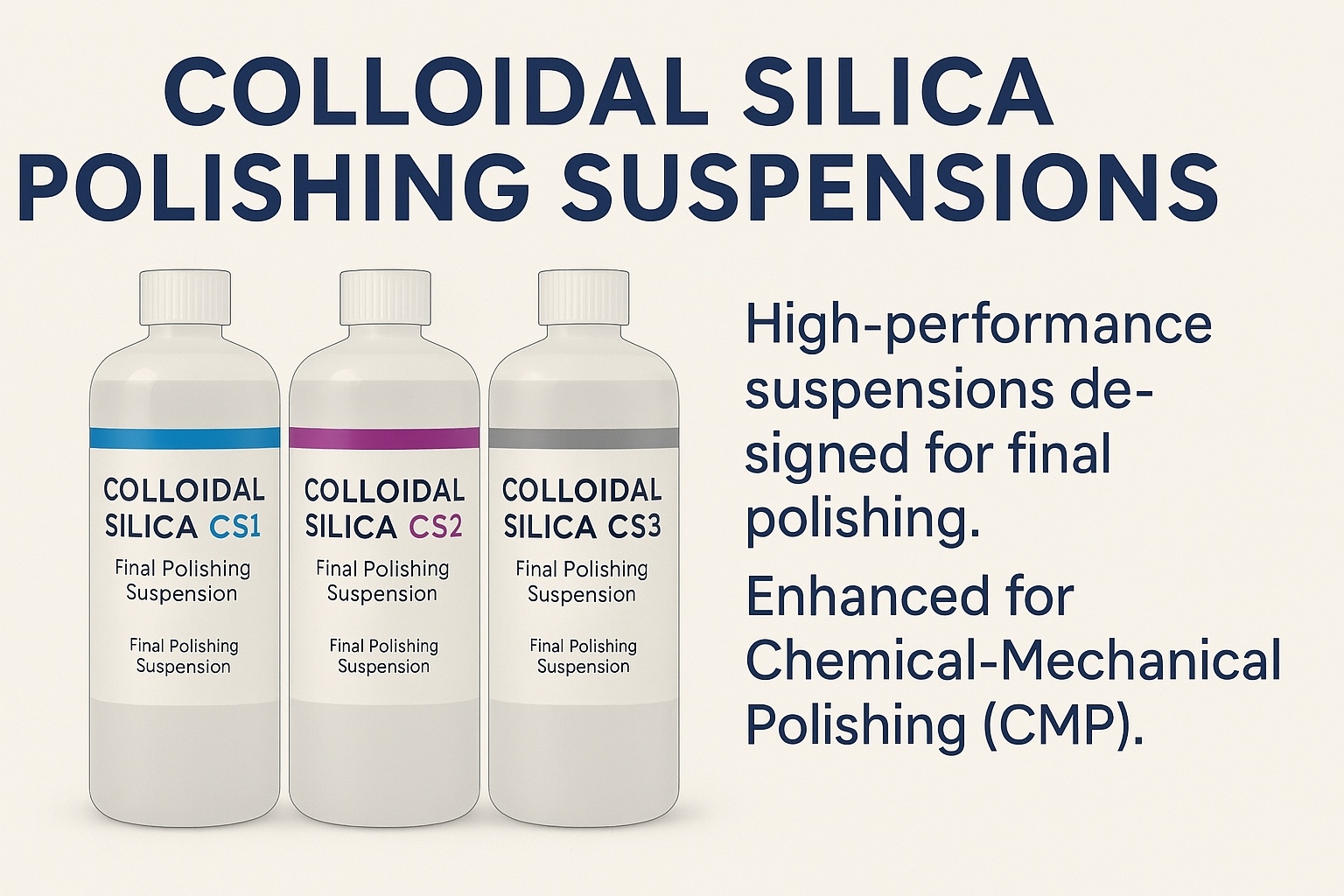 Colloidal Silica Polishing Suspensions