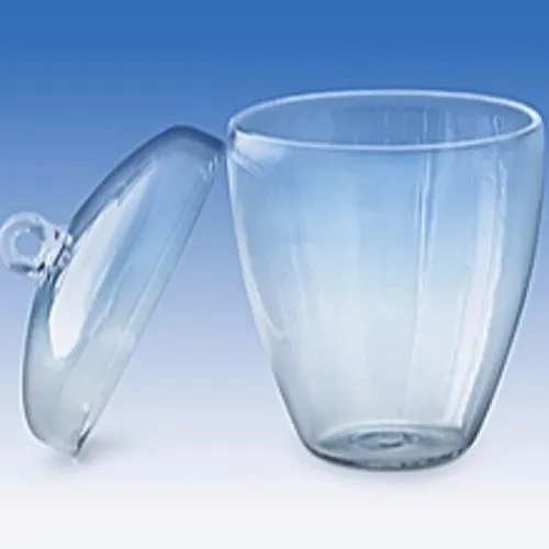 Quartz Crucible With & Without Lid, High and Low Form