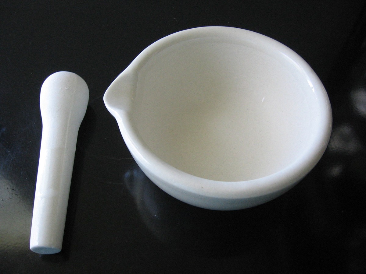 Mortar & Pestle, Porcelain